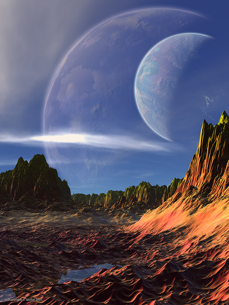 Sulfur Crater