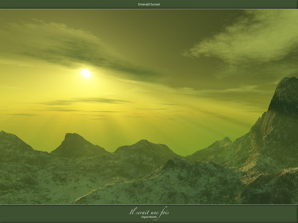 Emerald Sunset
